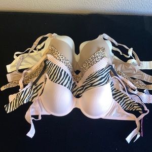 6 Sz 34C padded underwire Bras 1 low price